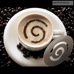 Perfect Home cappuccino diszítő sablon