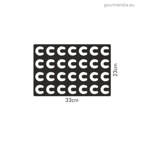 Delícia sütemény kiszúró rács - kifli