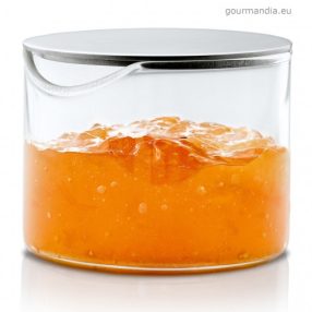 Blomus Basic lekvártartó acél tetővel