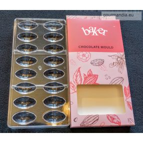 Polikarbonát csokiforma - kakaóbab